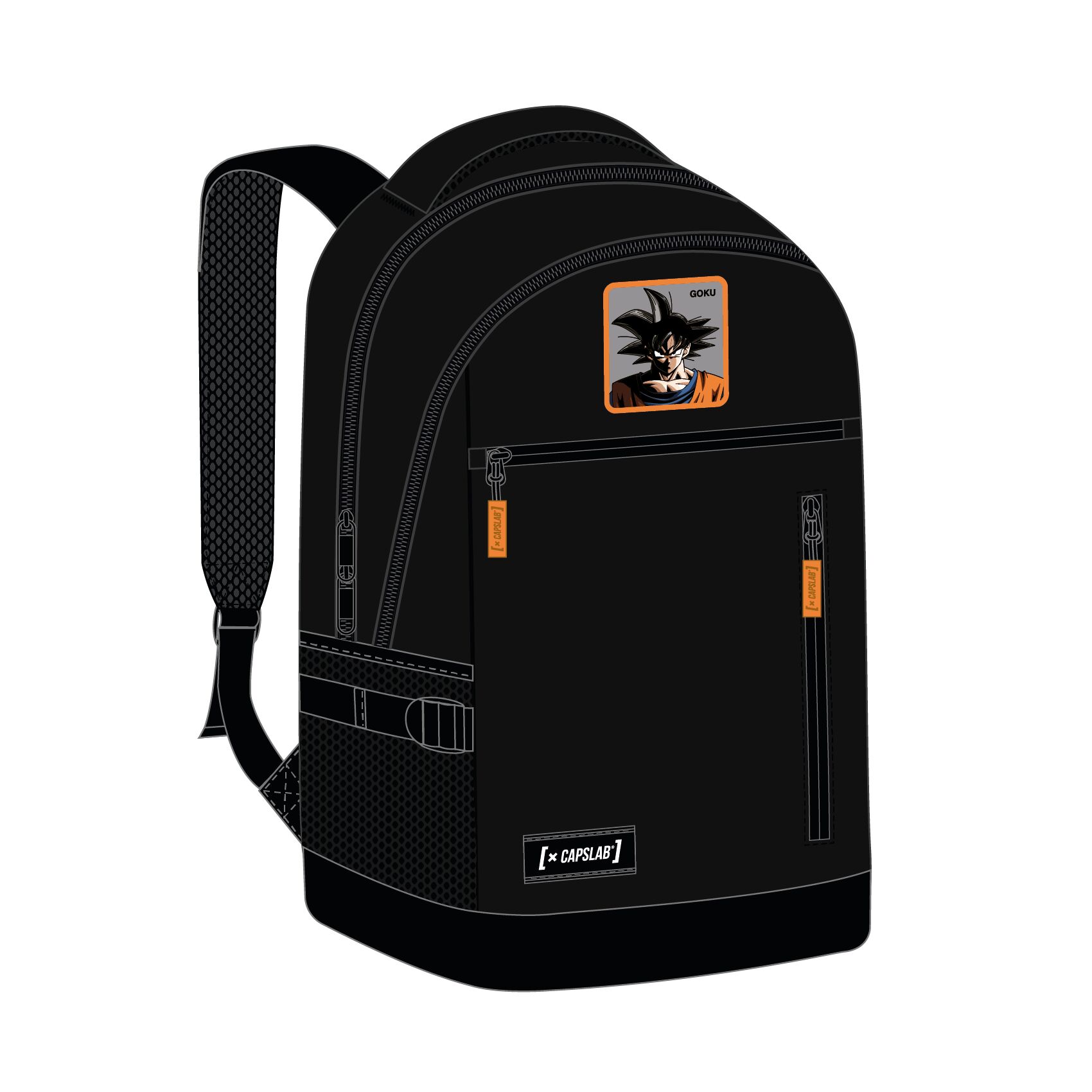 DRAGON BALL SUPER Trousse scolaire officielle Dragon Ball, trousse 3 compartiments enfant et fille avec kit papeterie, stylo effaçable bleu et DRAGON BALL SUPER Trousse scolaire officielle Dragon Ball, trousse 3 compartiments enfant et fille avec kit papeterie, stylo effaçable bleu et