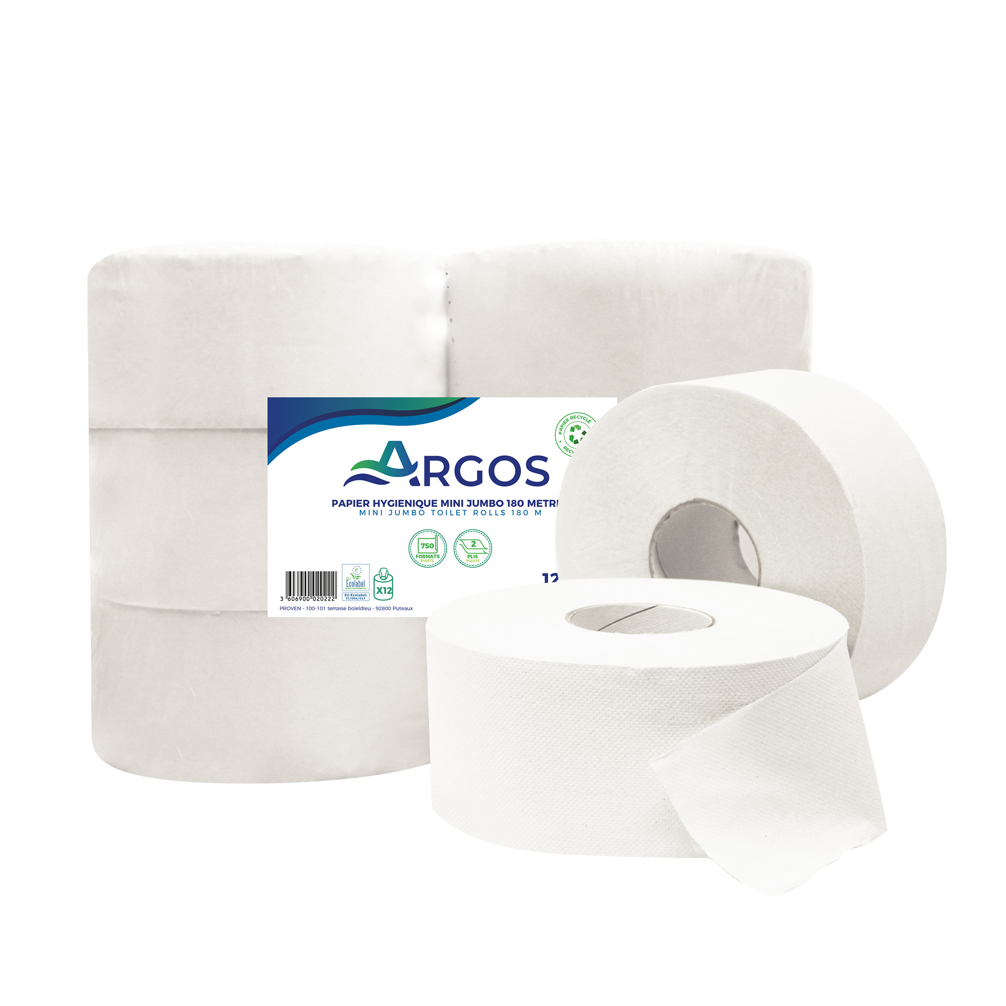 Distributeur papier toilette jumbo blanc grande capacité – TORK