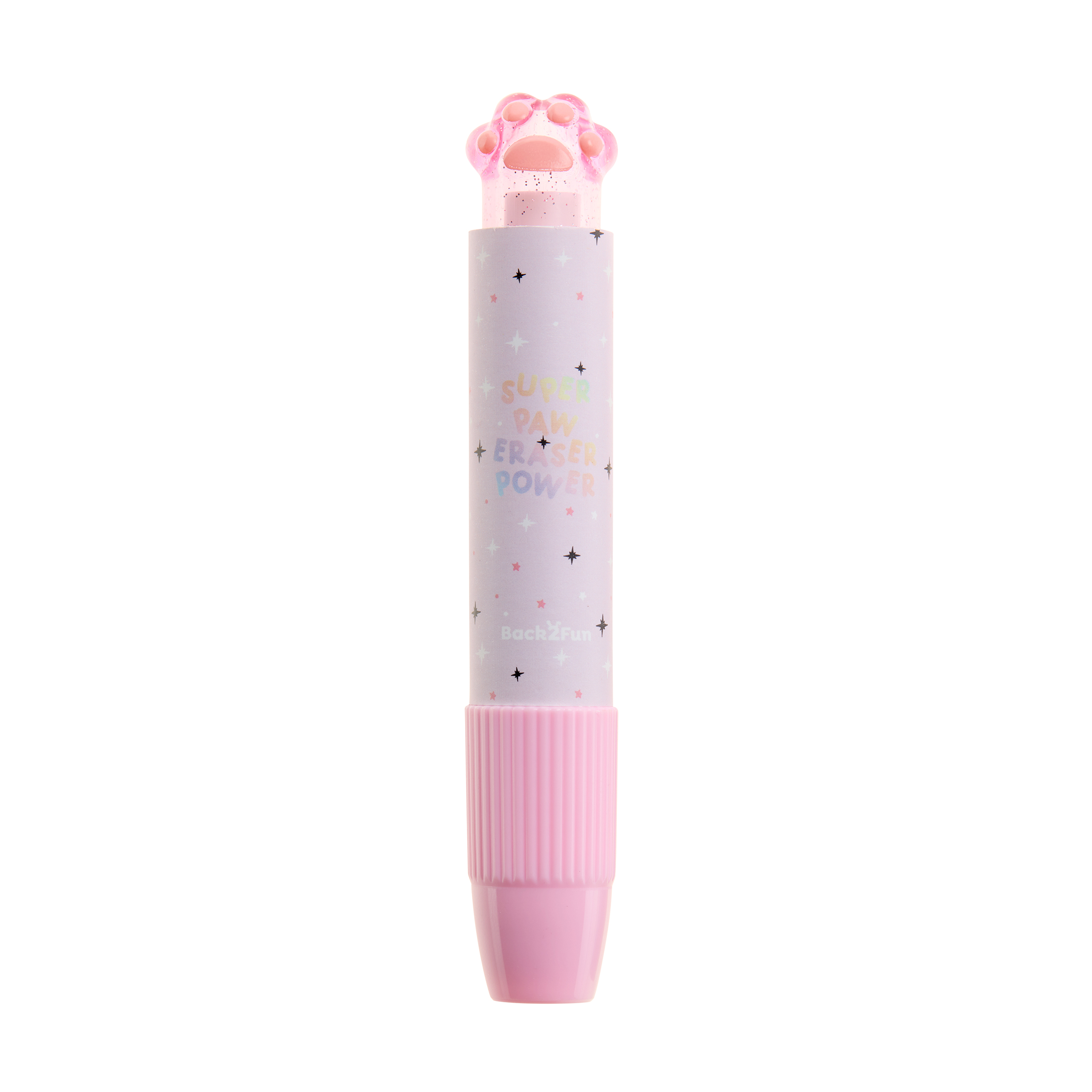 Gomme Rétractable Legami – Meow – Patte De Chat Colorée Avec Effet Dégradé – 2.5 X 9.2 X 1.5 Cm – Papeterie Mignonne Pour école Et Bureau – Idée Cadeau