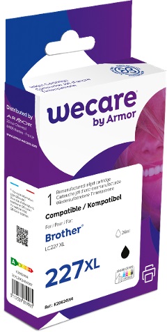 Cartouche compatible Brother LC227XL - noir - Wecare K20624W4 