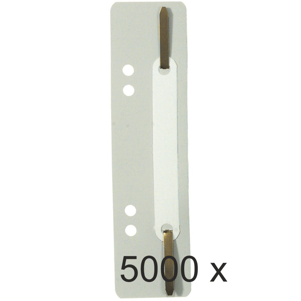 Fixe-dossiers à Lamelle Exacompta - Lot De 250 - 10 Couleurs - Perforation 60/80 Mm