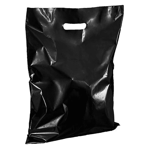 BOTRFUNY Lot De 100 Sacs De Courses En Plastique Avec Poignées - Blanc - Sacs D'épicerie - Sacs