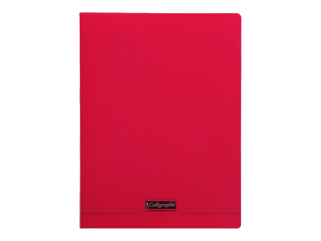 Calligraphe 8000 - Cahier polypro 24 x 32 cm - 140 pages - grands