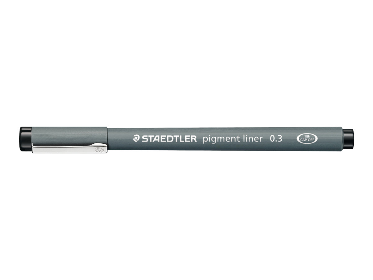 STAEDTLER pigment liner - Feutre fin - 0.3 mm - vert