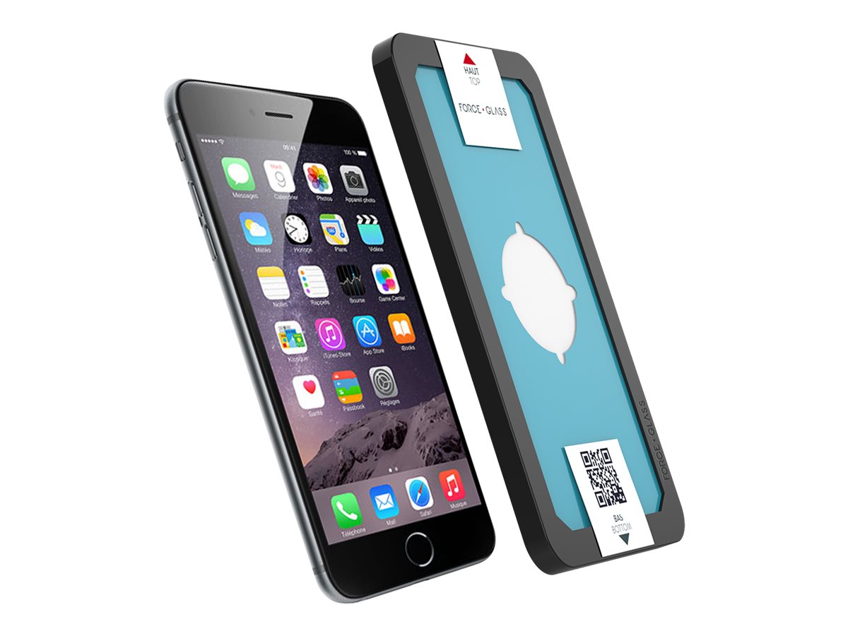 Force Glass - Protection d'écran - verre trempé pour iPhone 7+/8+