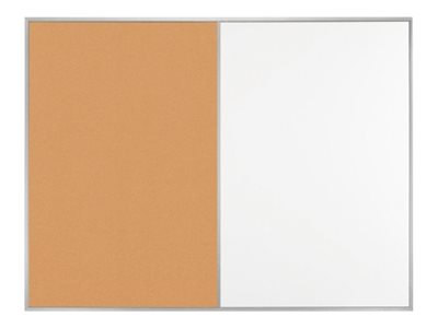 Tableau Liège Maya 90x60cm - Cadre Aluminium - Pour Bureau Ou Maison