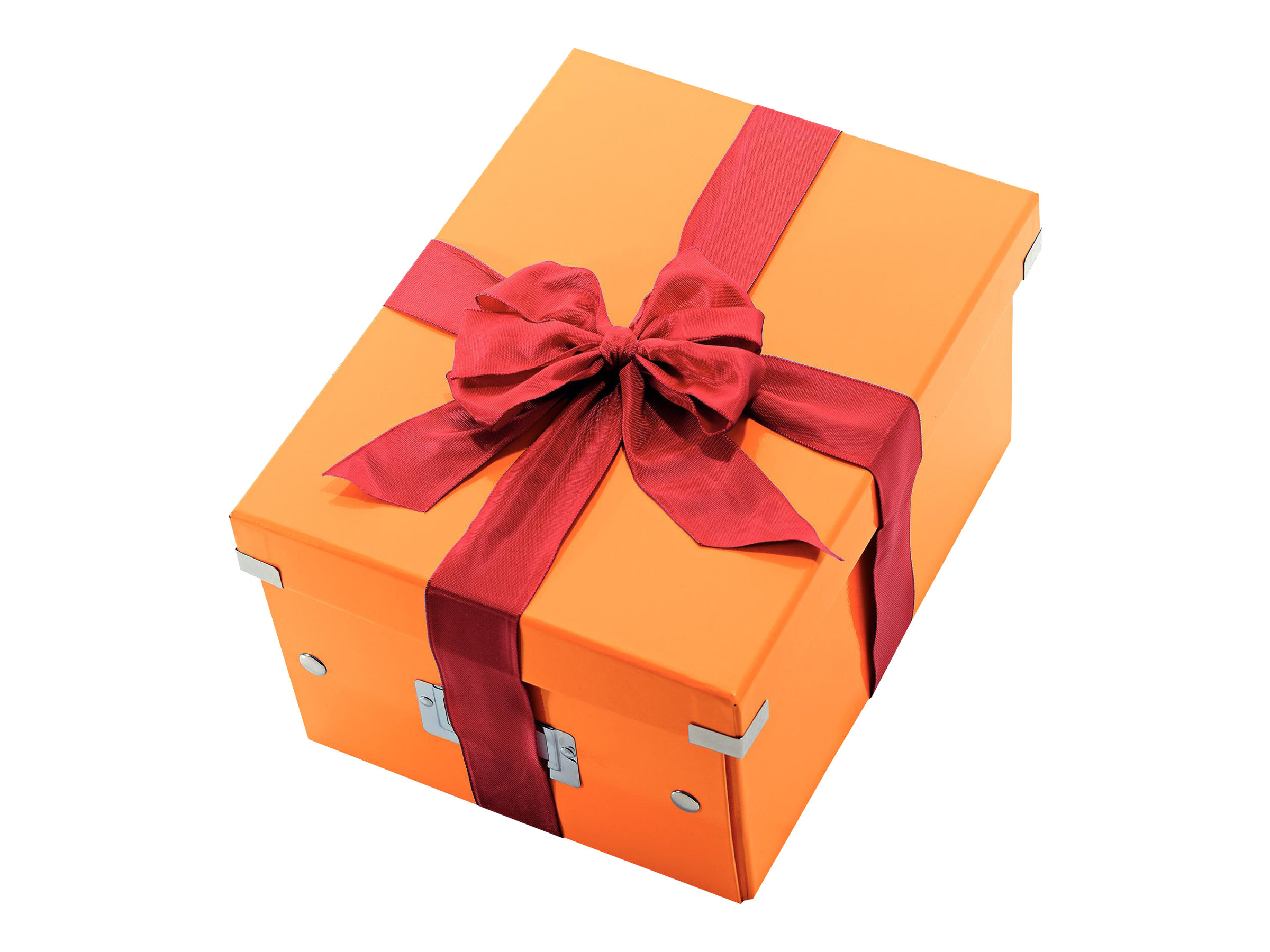 Leitz Click & Store - Boîte de rangement- A4 - orange métallisé