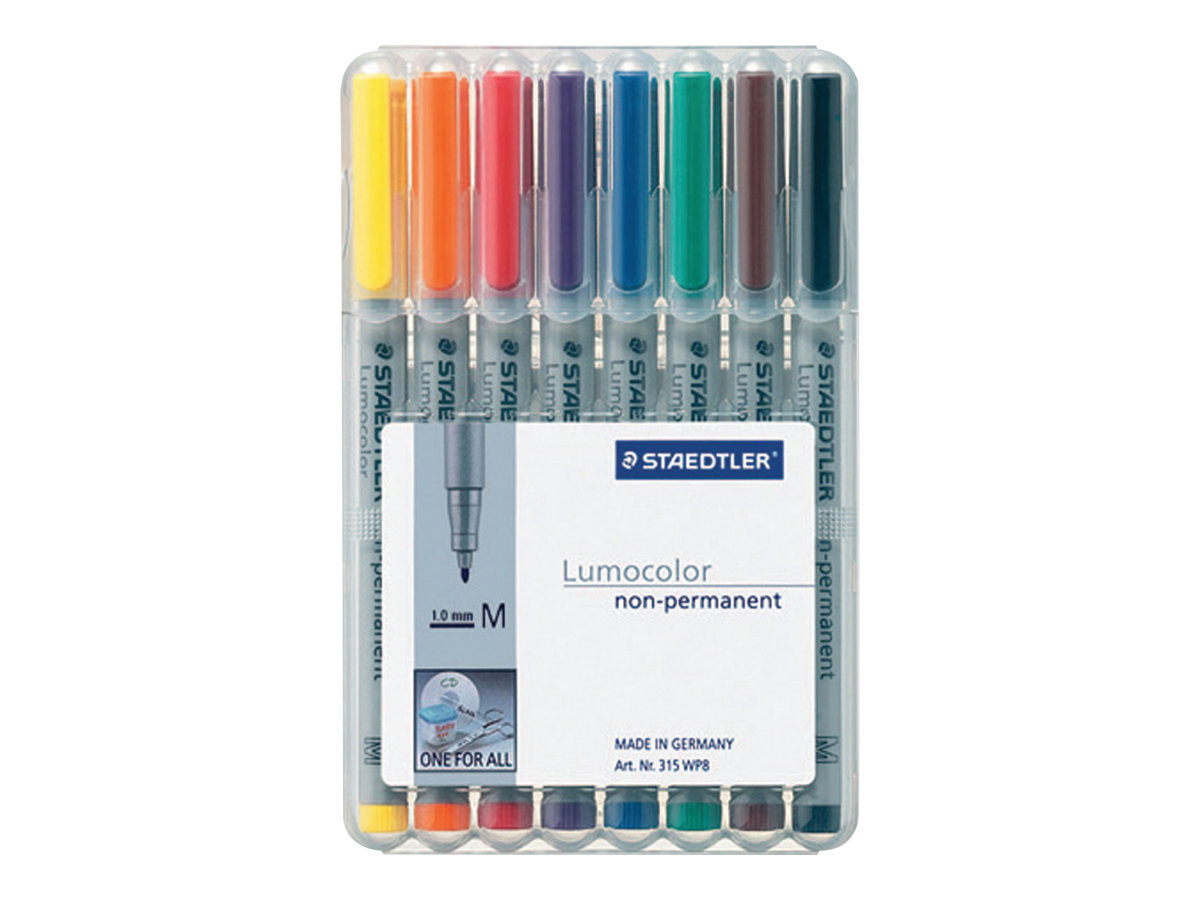 Goedkoop STAEDTLER Lumocolor 315 Marker niet permanent