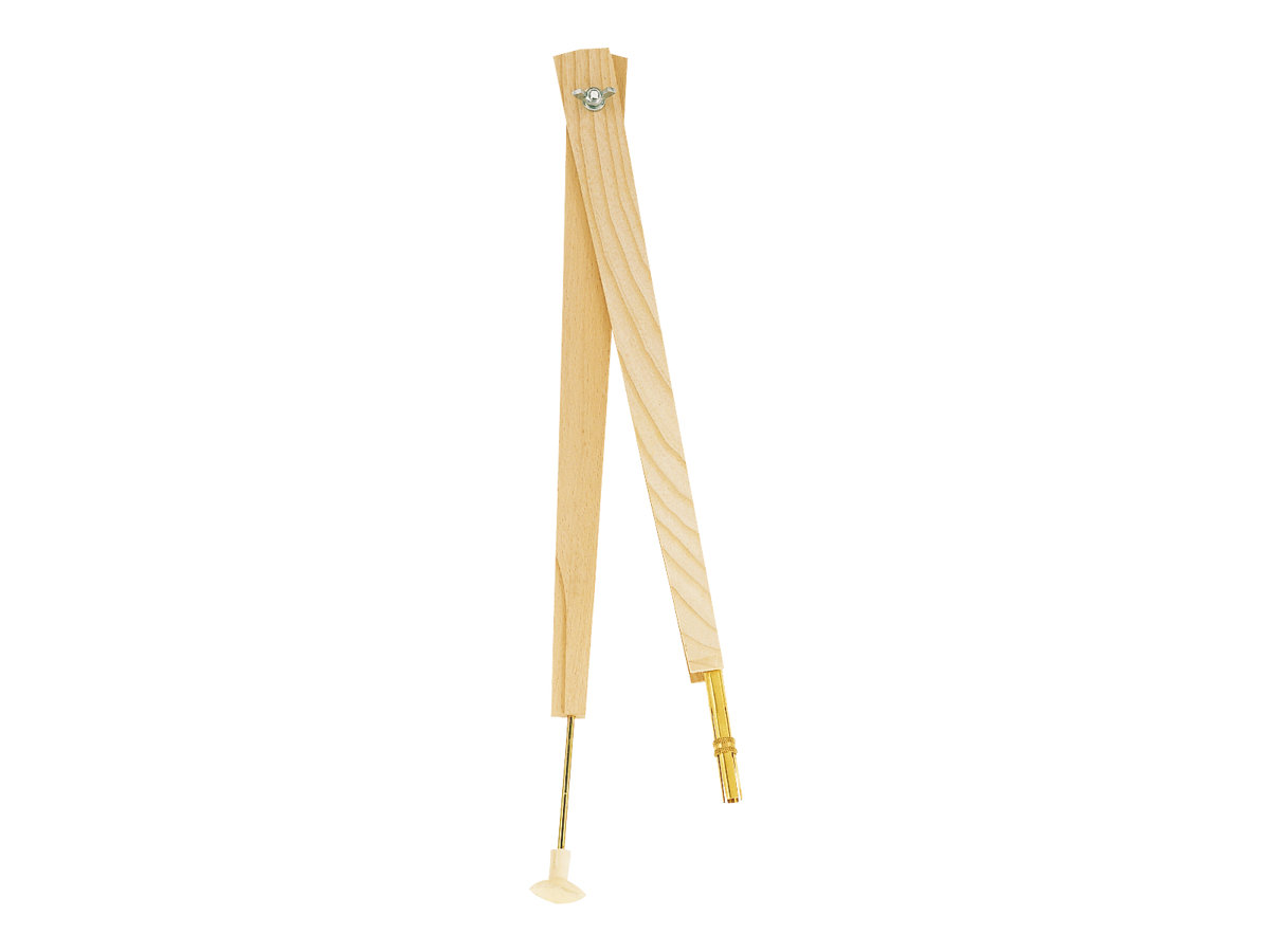 Wonday - Compas en bois 40 cm à ventouse - pour tableau d'instituteur