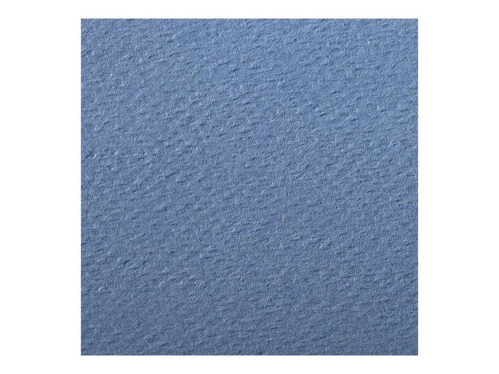 Clairefontaine - Papier dessin couleur à grain - feuille 50 x 65 cm - bleu  royal