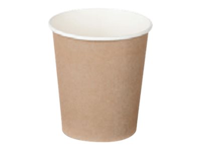 50 gobelets café carton recyclable 120 ml -180 ml -240 ml -360 ml