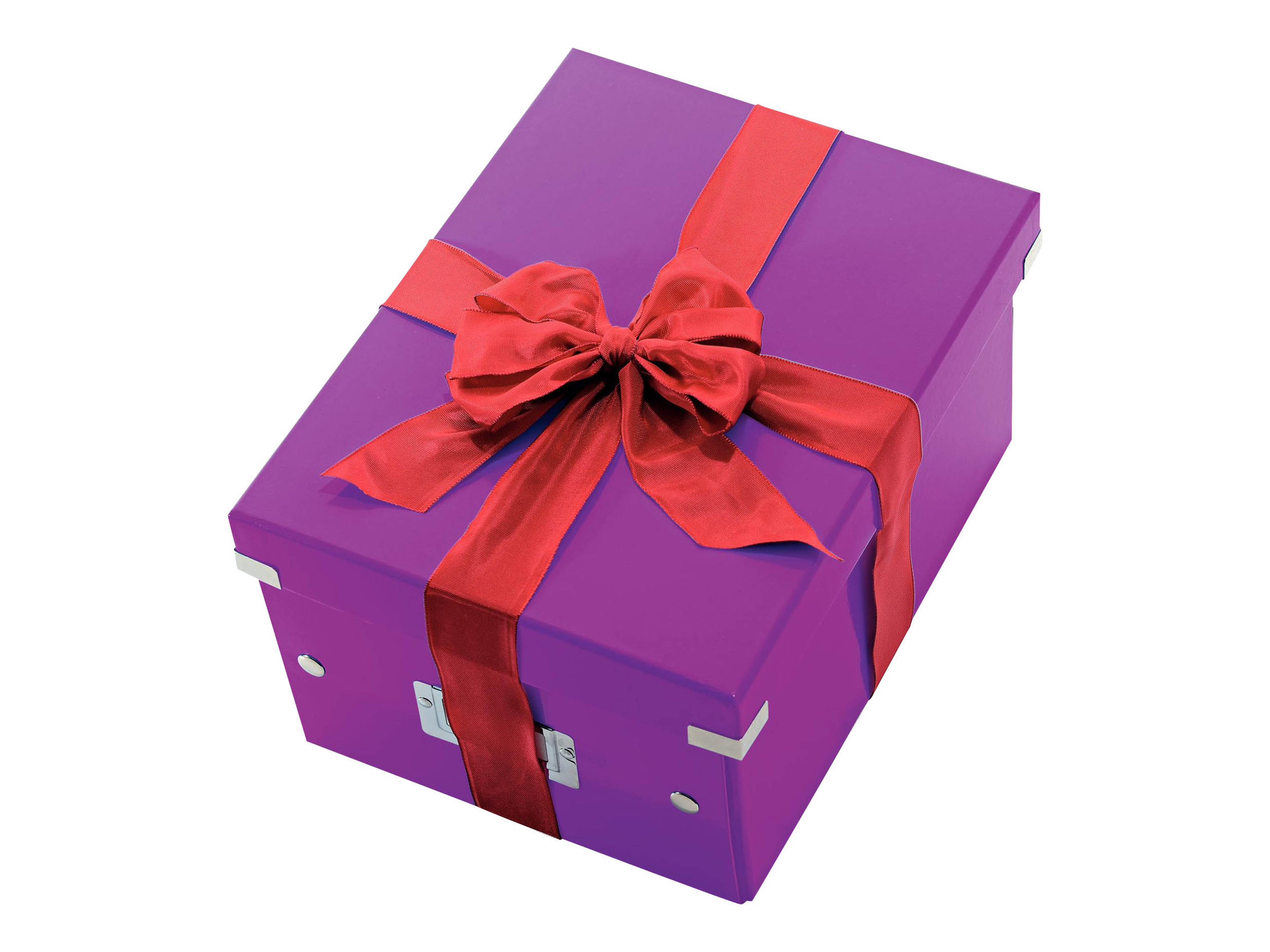 Leitz Click & Store - Boîte de rangement A4 - violet métallisé