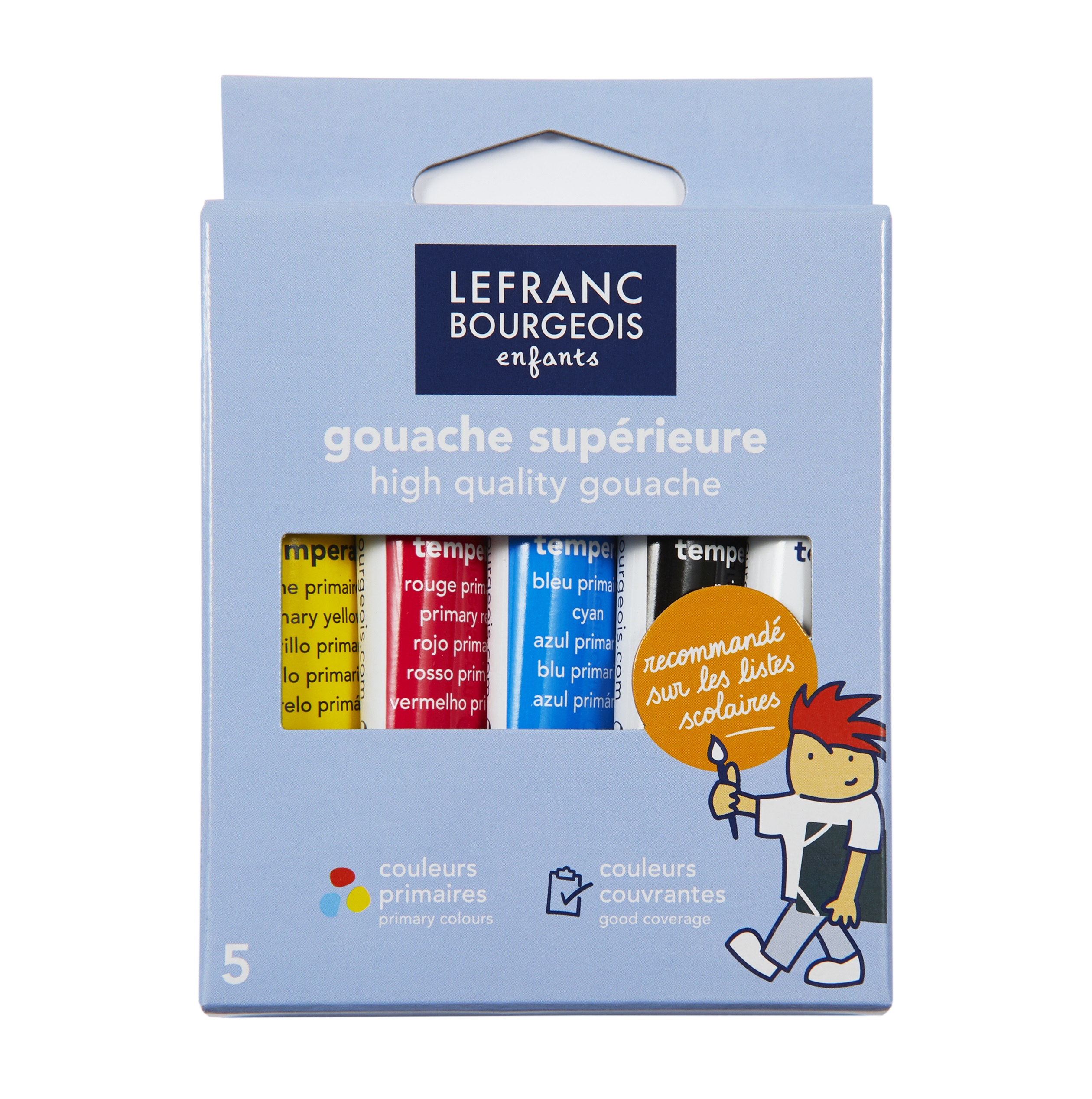 Van Gogh Tube Avec Étui En Tissu - 6 Pinceaux Aquarelle Et Tempera Pour Artistes