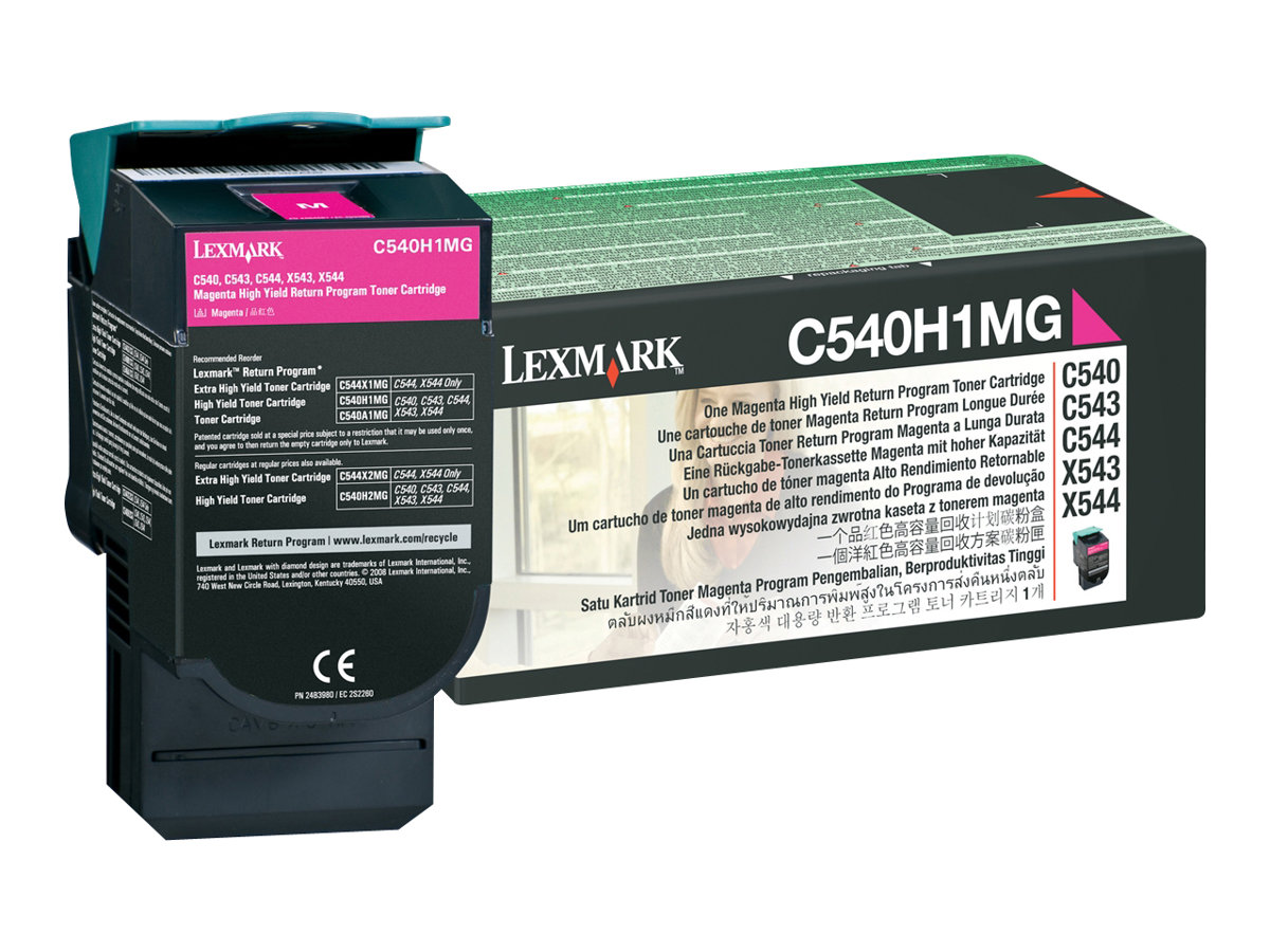 Pack Recharge Toner Lexmark C500n - 4 Couleurs - Kit ENCROS - Fabriqué En France