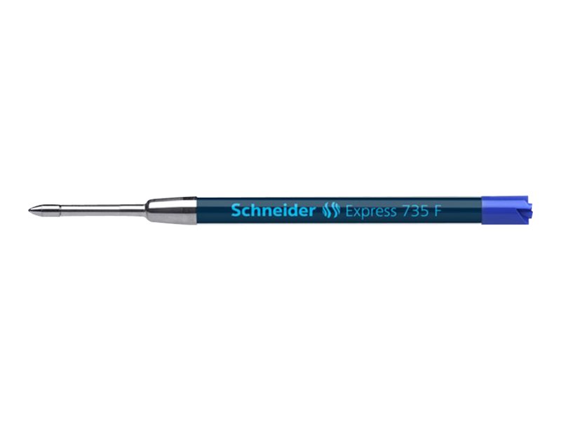 10 Recharges Parker Rollerball Pointe Fine - Encre Bleue - Pour Stylo Parker