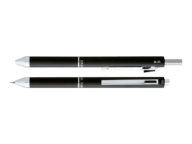 Stylo Bille Mini Enzo Varini En Acier Noir - Neuf Sans Emballage - Recharge Incluse