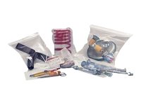 Lot De 100 Sachets à Fermeture Pression 50µ 400x600 Mm - Polyéthylène Alimentaire Transparent