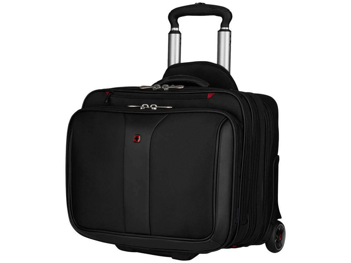 Sac à Dos à Roulettes Wenger Swiss Tech - Noir - Pour Ordi 17 Pouces