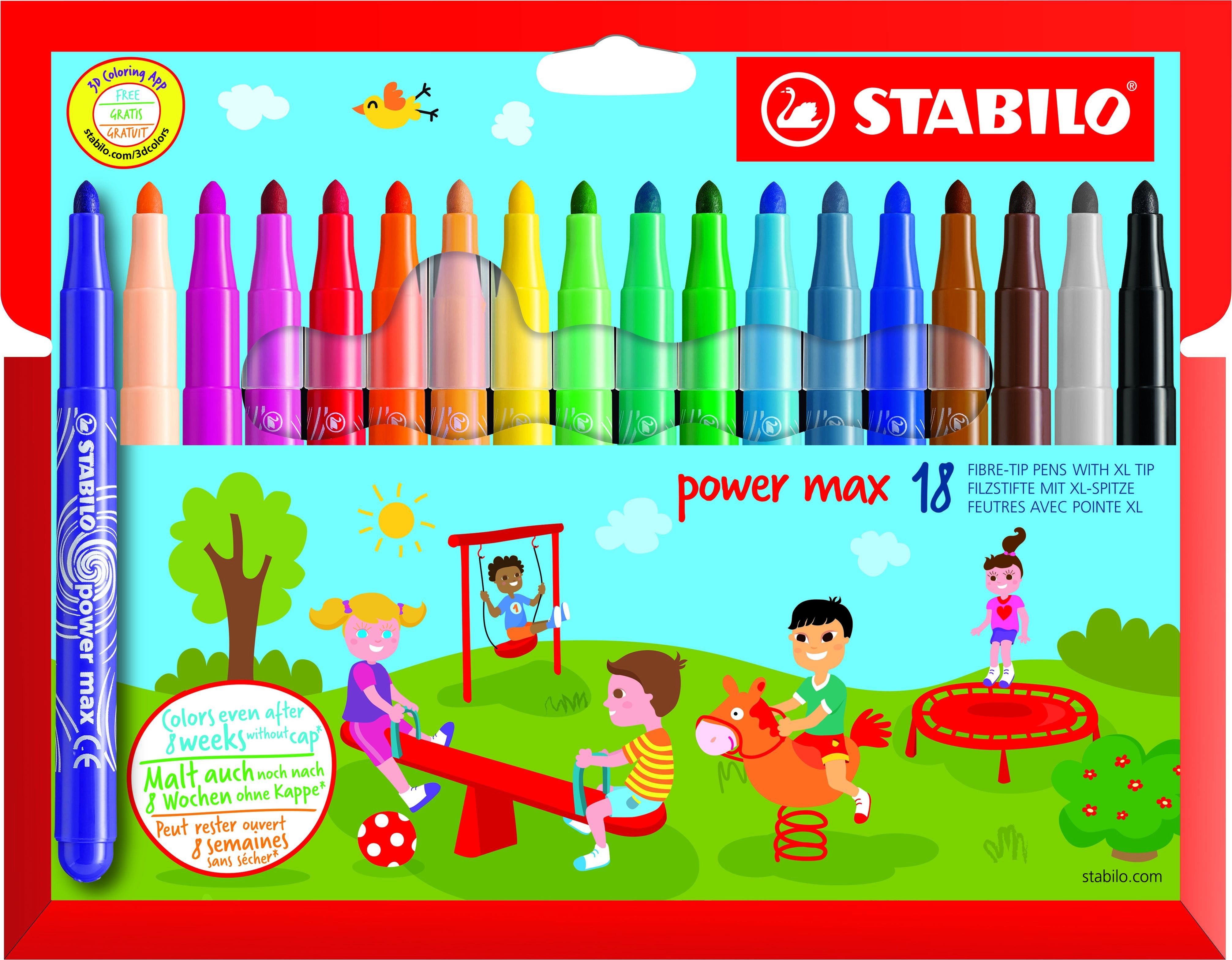 Feutre de coloriage 18 couleurs BIC Kids Kid Couleur