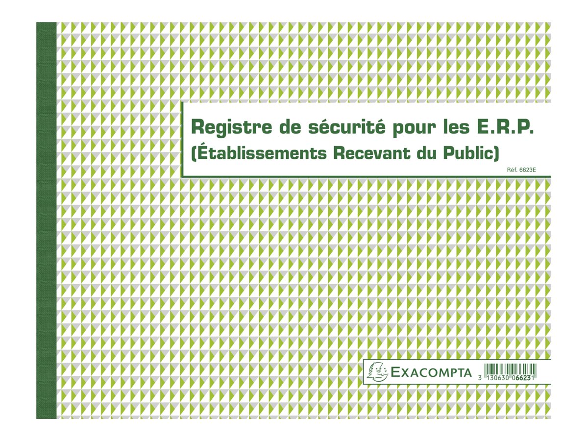 Registre De Police Et D'objets Mobiliers - Obligatoire Pour Garages Revendeurs - Format A4, 64 Pages - Édition 2025