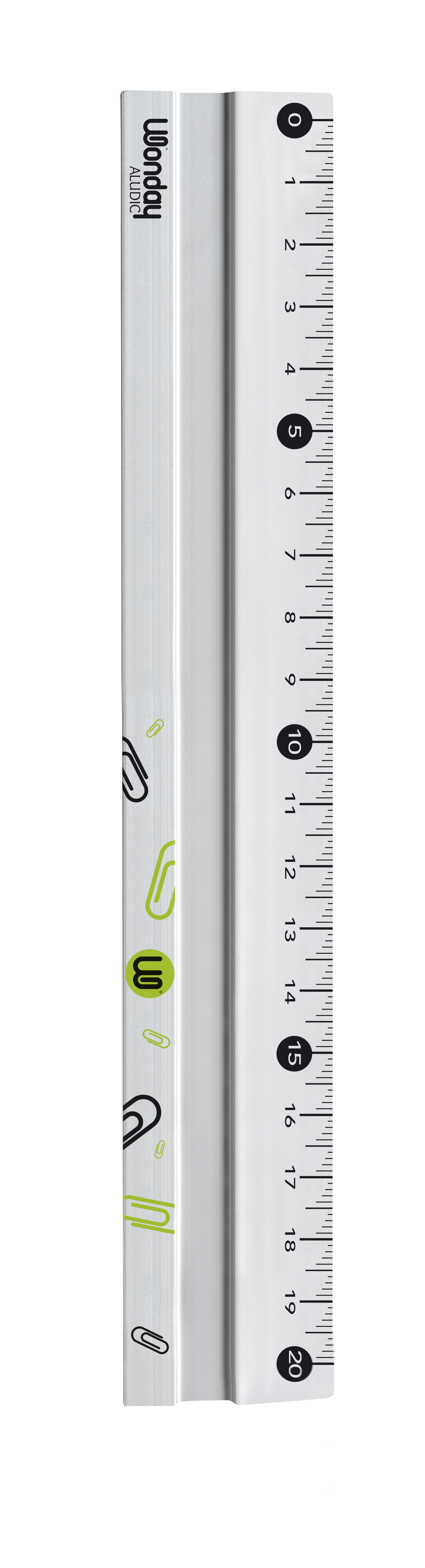 BAYTORY Lot De 8 Règles En Métal Morandi En Vrac, 30 Cm, Règle En Aluminium Pour L'école, La Maison, Le Bureau (30 Cm