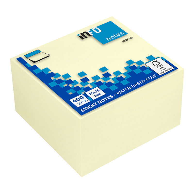 10 Bloc-notes Autocollants Colorés - 76x76 Mm, 5 Couleurs - Pour Bureau, Maison, Listes De Tâches, Prise De Notes - 6