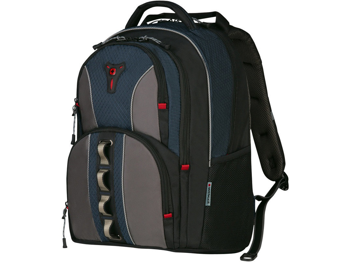 Sac Ã  Dos Wenger Synergy 16" Pour Ordinateur - Gris Et Noir - Neuf