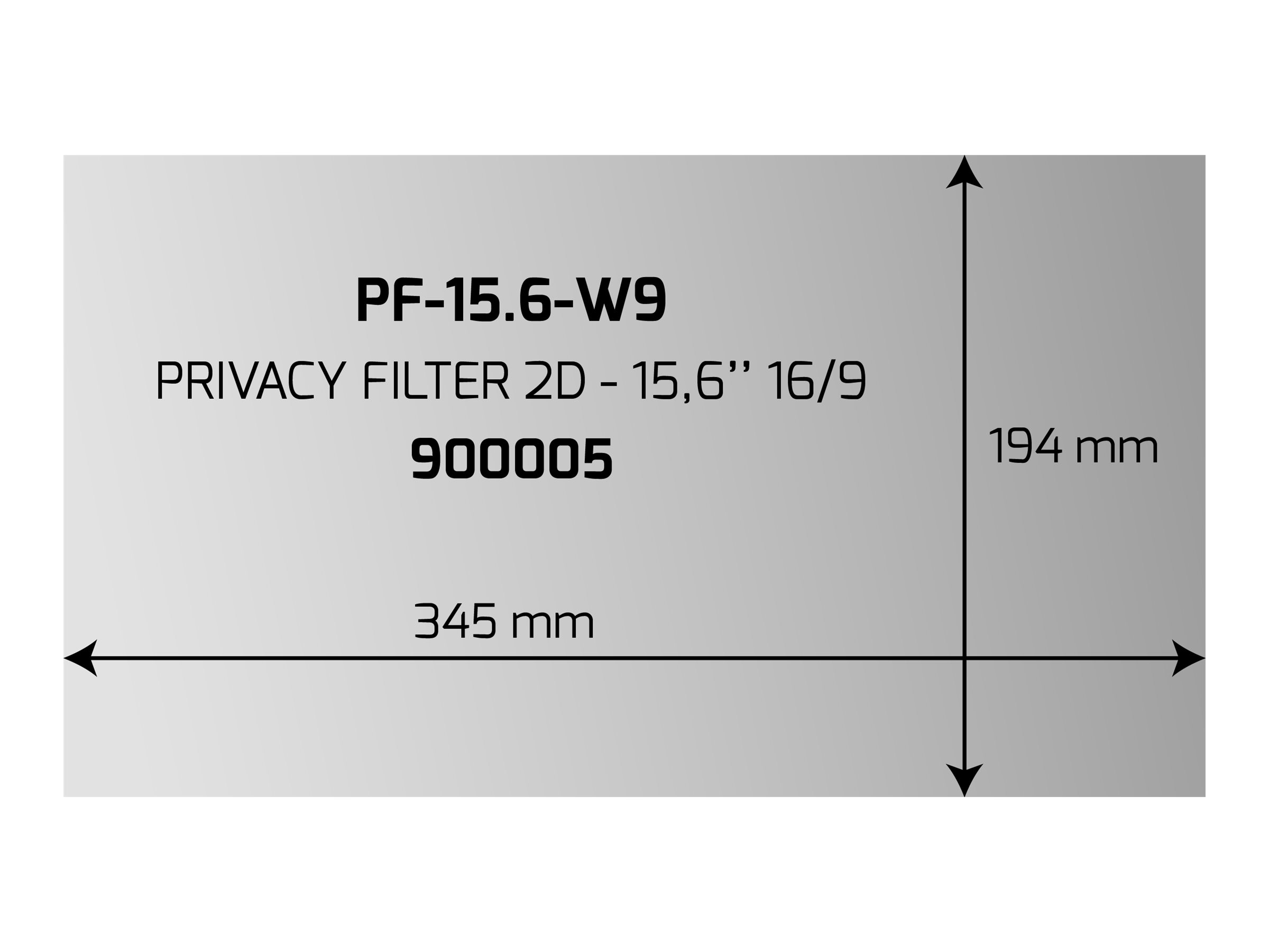 Filtre de Confidentialité pour Moniteur V7 PS116W9AB - Informatique