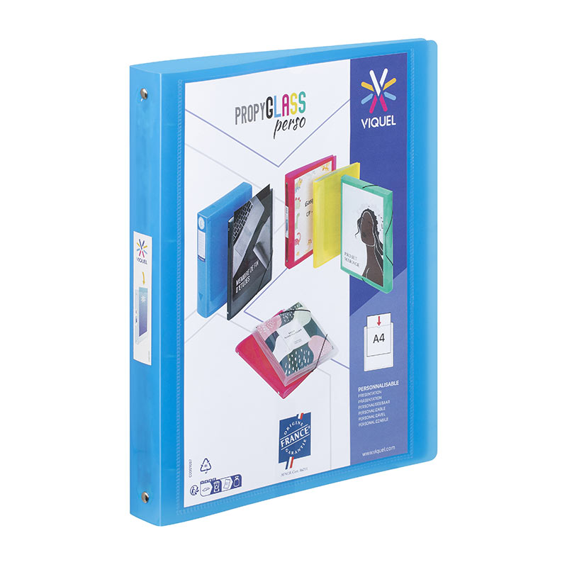 Esselte VIVIDA Lot 3 Classeurs à Levier A4 75 Mm Gris – 500 Feuilles, Mécanisme Solide, PP Recyclé FSC