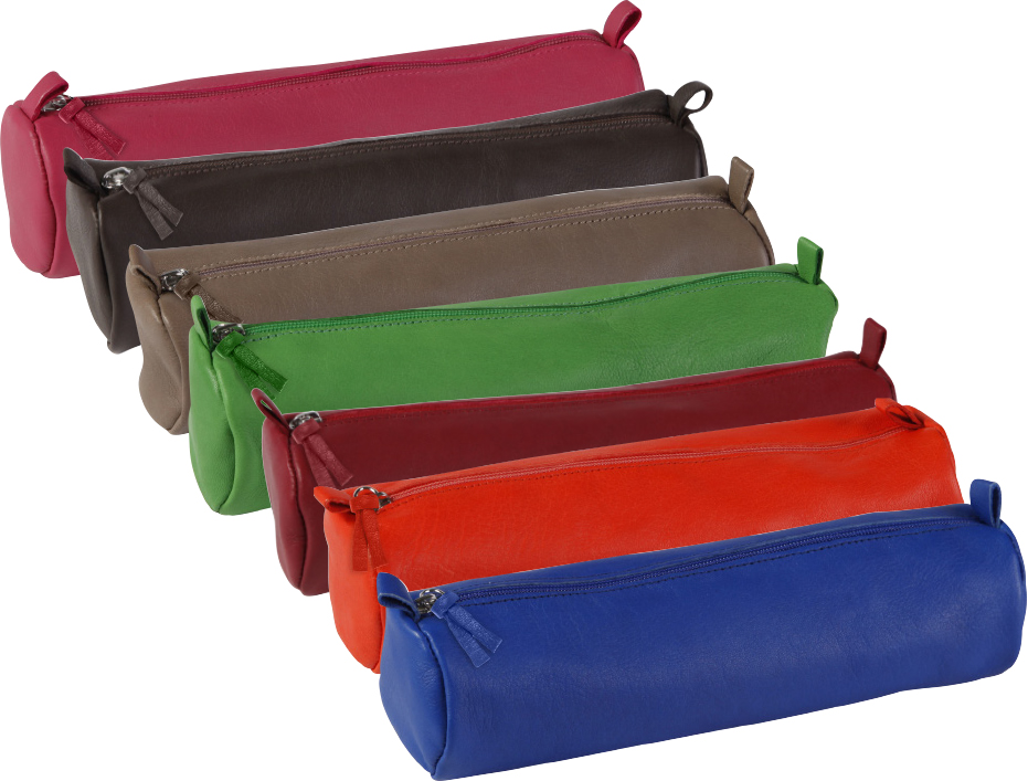 8693C - Trousse Scolaire Ronde Bleu Indigo Effet Irisé 5,5X22 Cm En 8693C - Trousse Scolaire Ronde Bleu Indigo Effet Irisé 5,5X22 Cm En