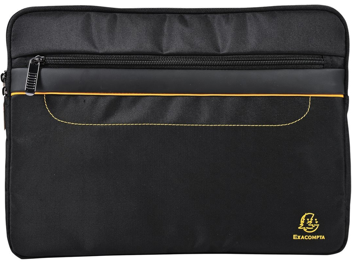Housse pour Ordinateur Portable 15 pouces avec Poignée Rétractable Gris