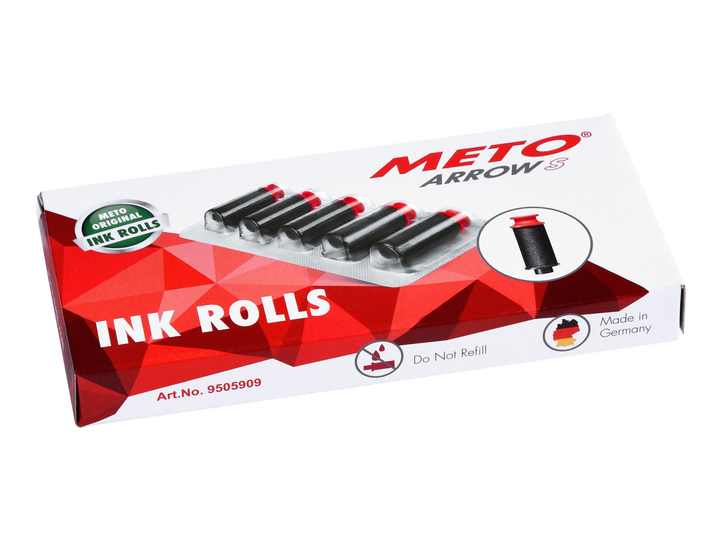 Etichette per Prezzatrici (32X19 Mm, 2 Linee, Rosso Fluo, 5.000 Pezzi