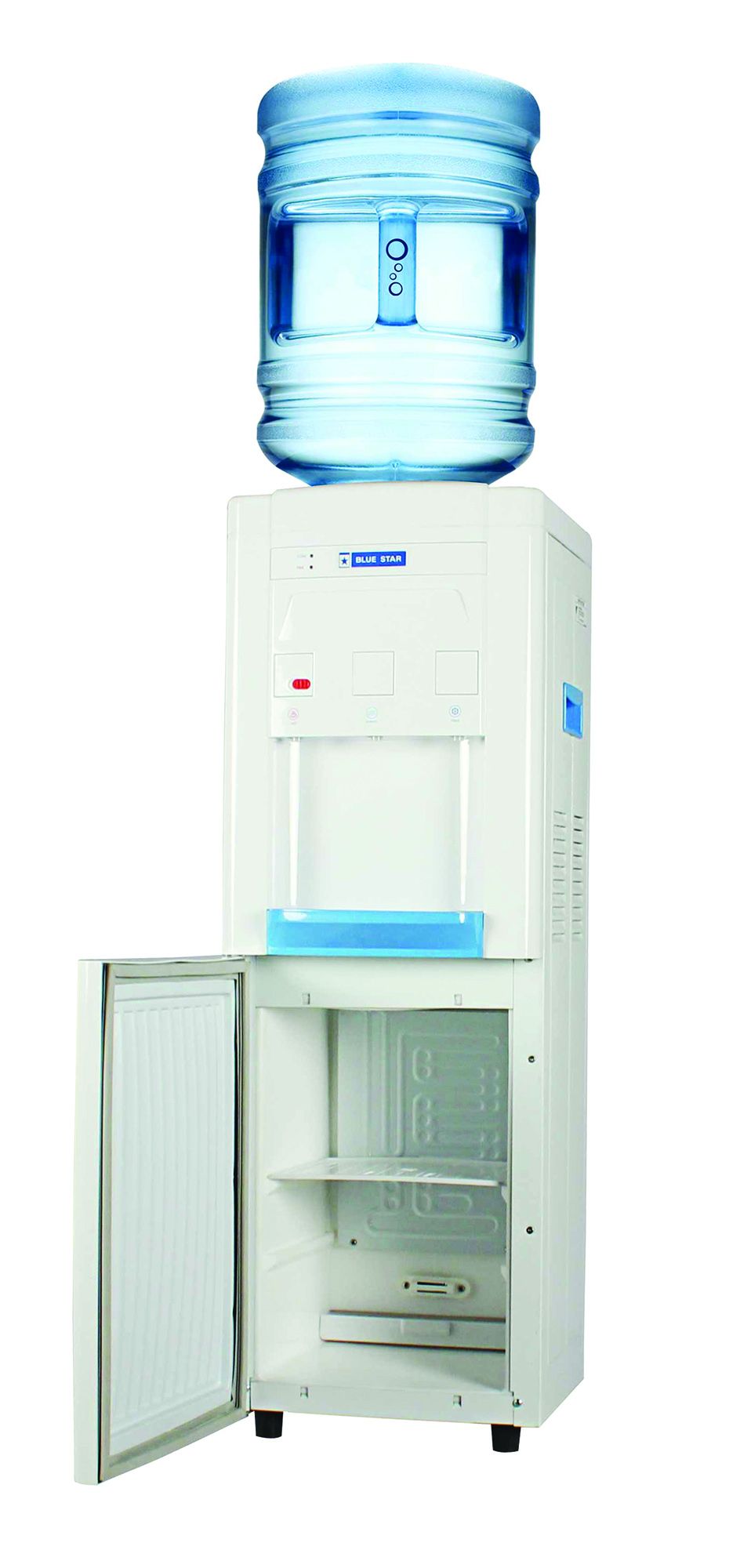 Fontaine à Eau Réfrigérée Autoportante - Distributeur Eau Chaude/Froide - Bureau, Maison, École