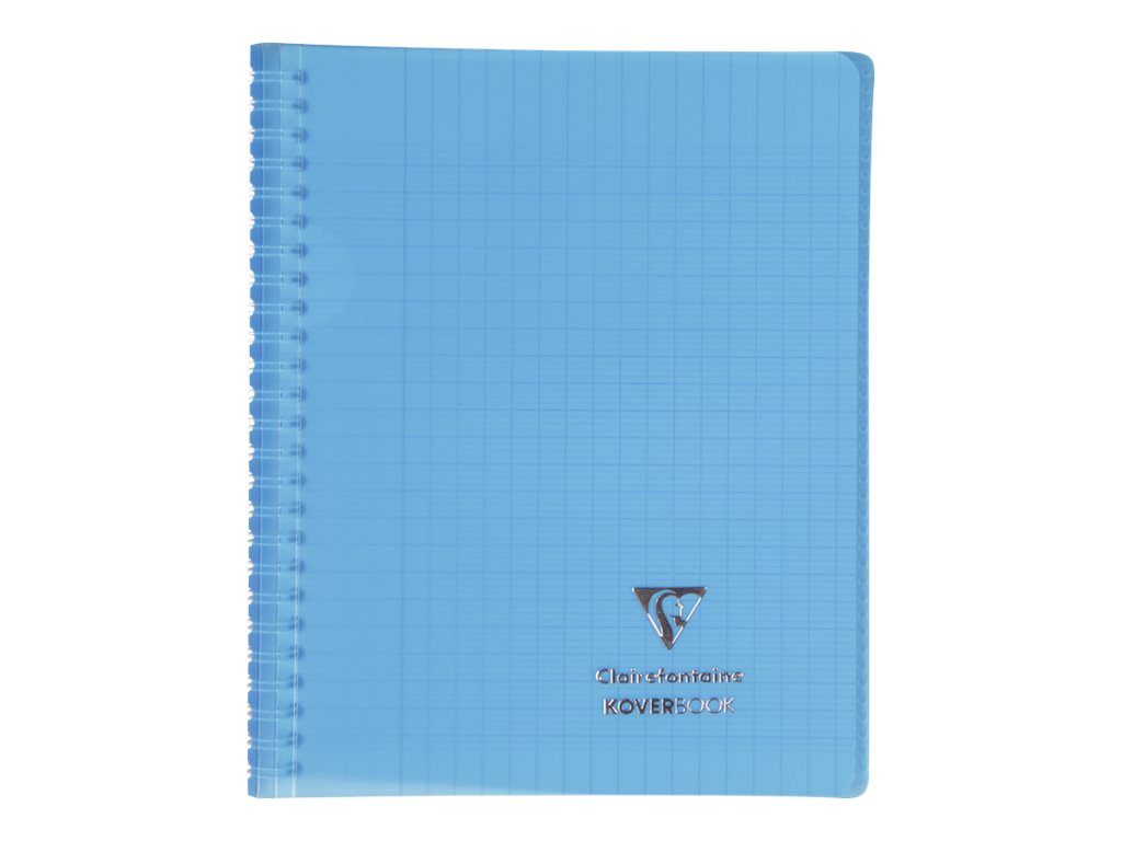 Cahier Clairefontaine Spirale 17x22 Cm – 100 Pages Grands Carreaux