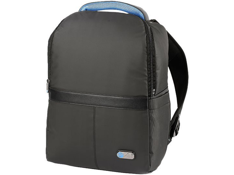 Sac à Dos Cuir Skipper Vintage Noir - 40-60L - Unisexe Ordinateur Portable