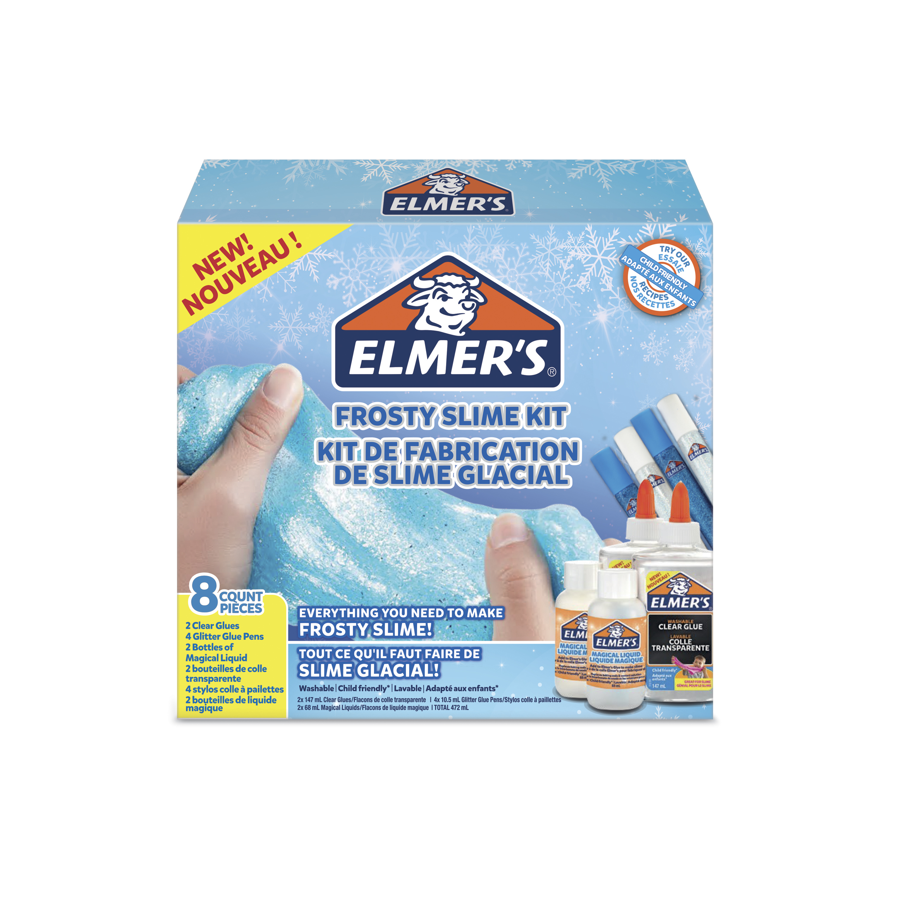 Kit Slime DIY – 48 Paillettes, 12 Slimes Transparents, Perles Et Charmes – Coffret Créatif Pour Enfants