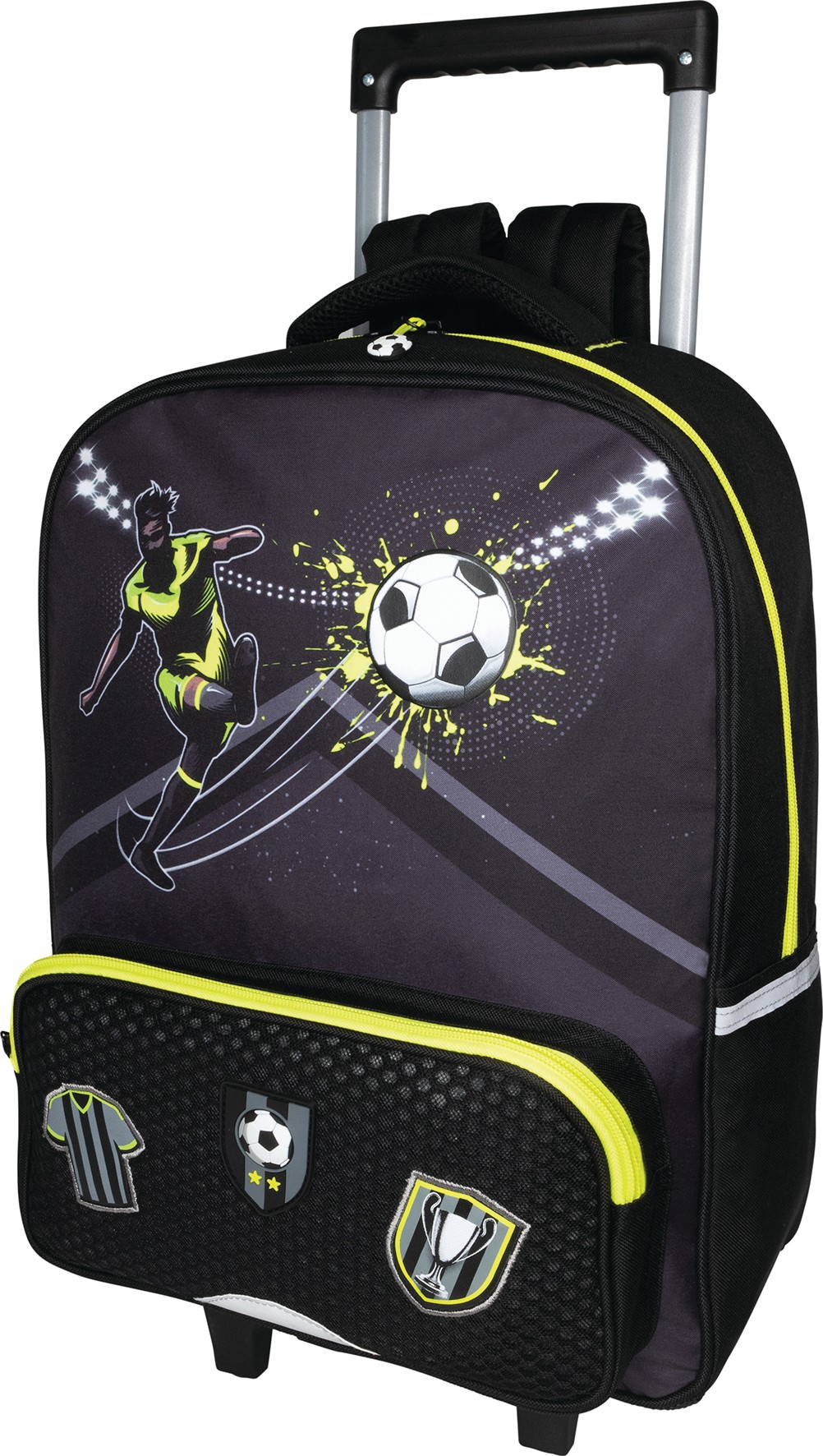 Sac De Sport à Roulettes Spartan USA étoiles Et Stripes - Noir - Taille XL