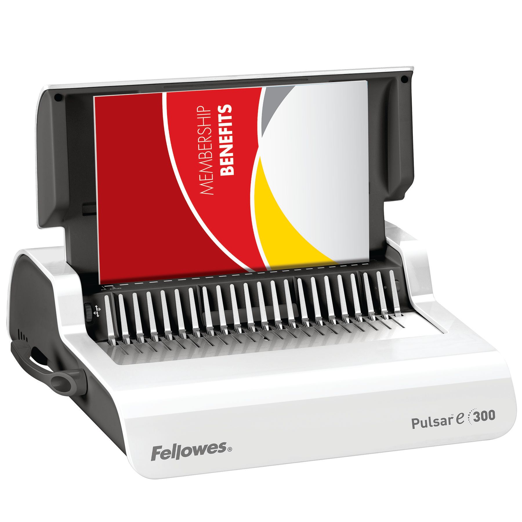 Fellowes Pulsar +300 - machine à relier / relieuse perforeuse manuelle -  perfore 20 feuilles - relie 300f Pas Cher | Bureau Vallée