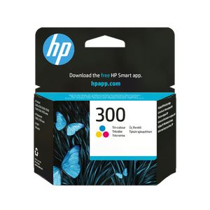 HP 300 Cartouche d'encre trois couleurs authentique (CC643EE) pour HP