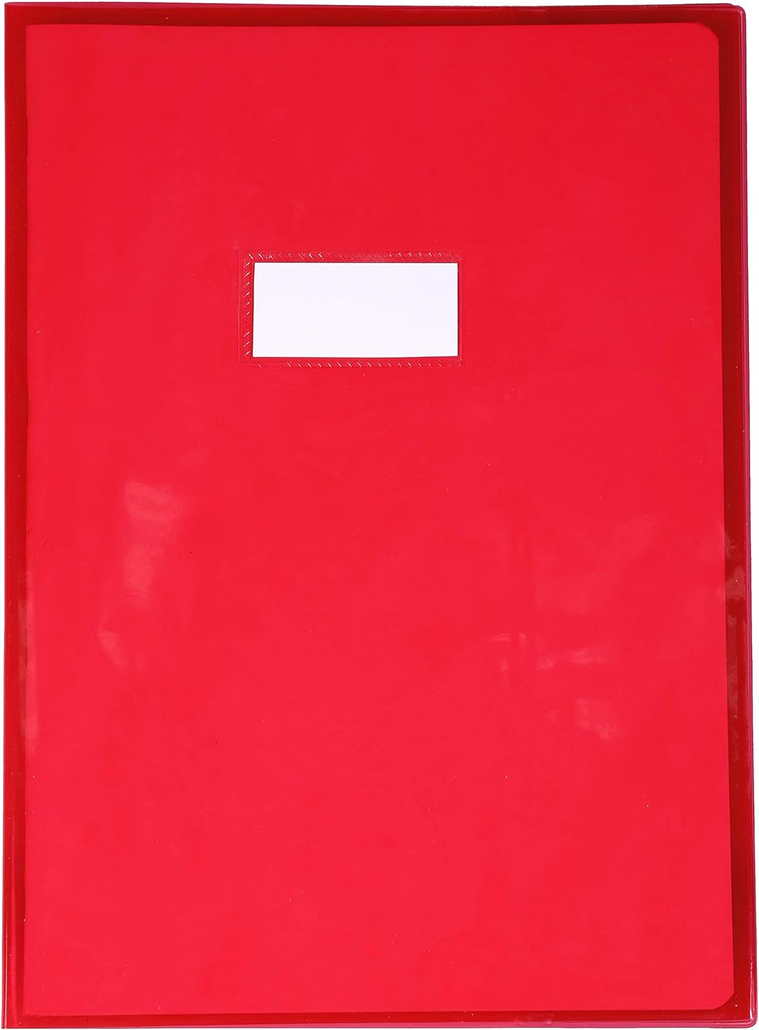 10 Protège-Cahiers Transparents A4 - 21x29.7cm - Avec Étiquettes Autocollantes - Pour École, Bureau, Livres - PP Imperméable