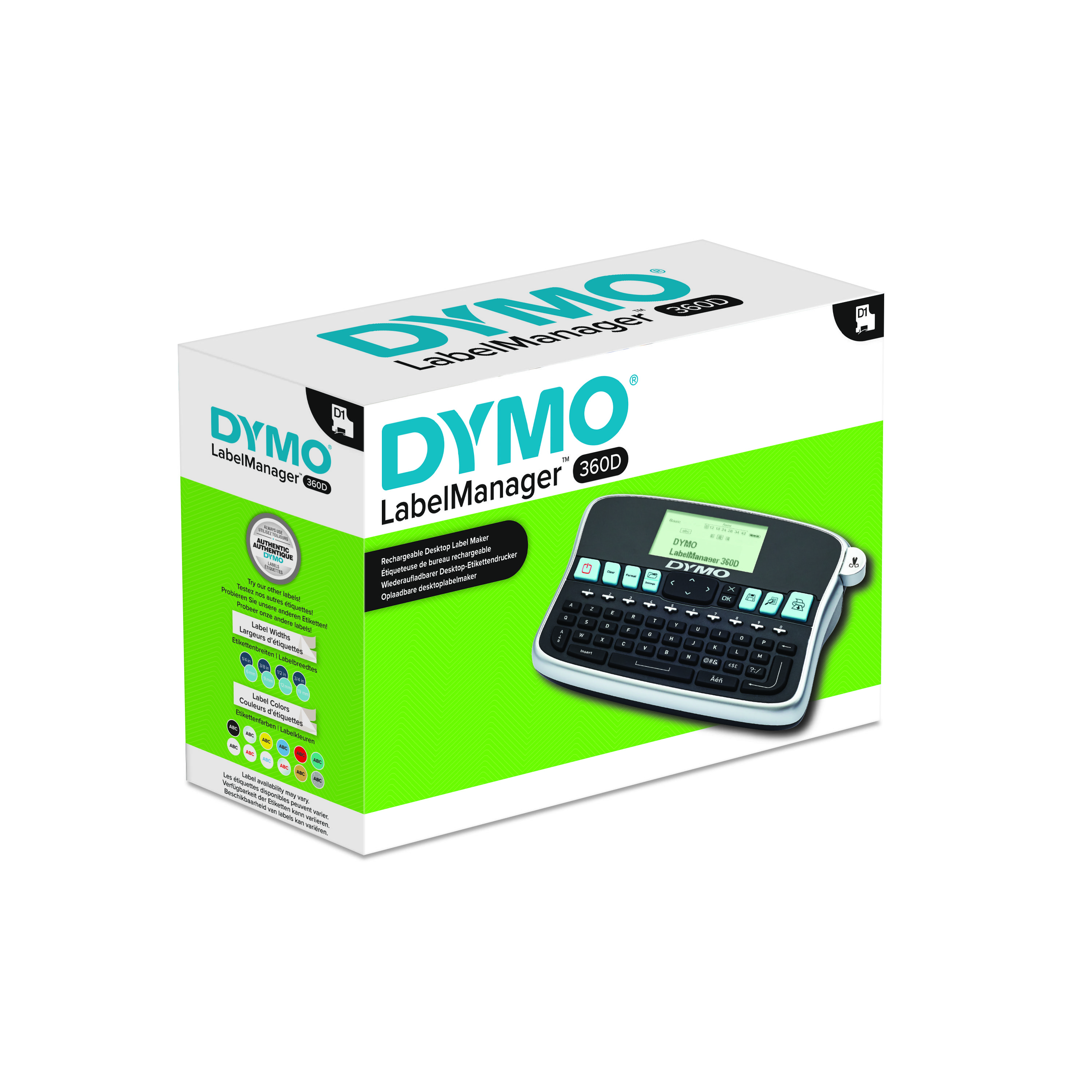 DYMO Étiqueteuse 'LabelManager 160' imprime 2 lignes par - Achat