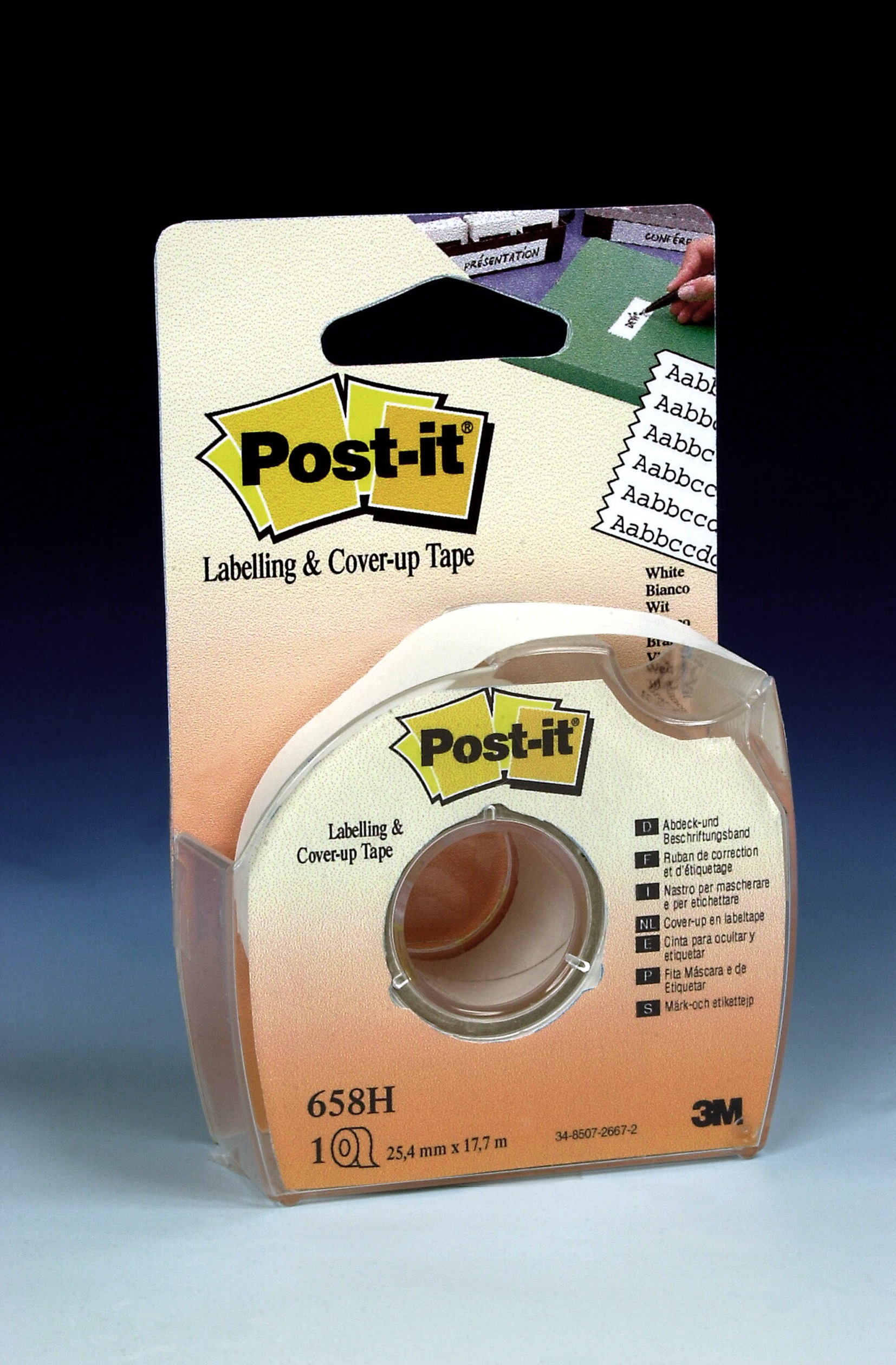 Post-it - Ruban de masquage et de marquage - 25 mm x 17,7 m