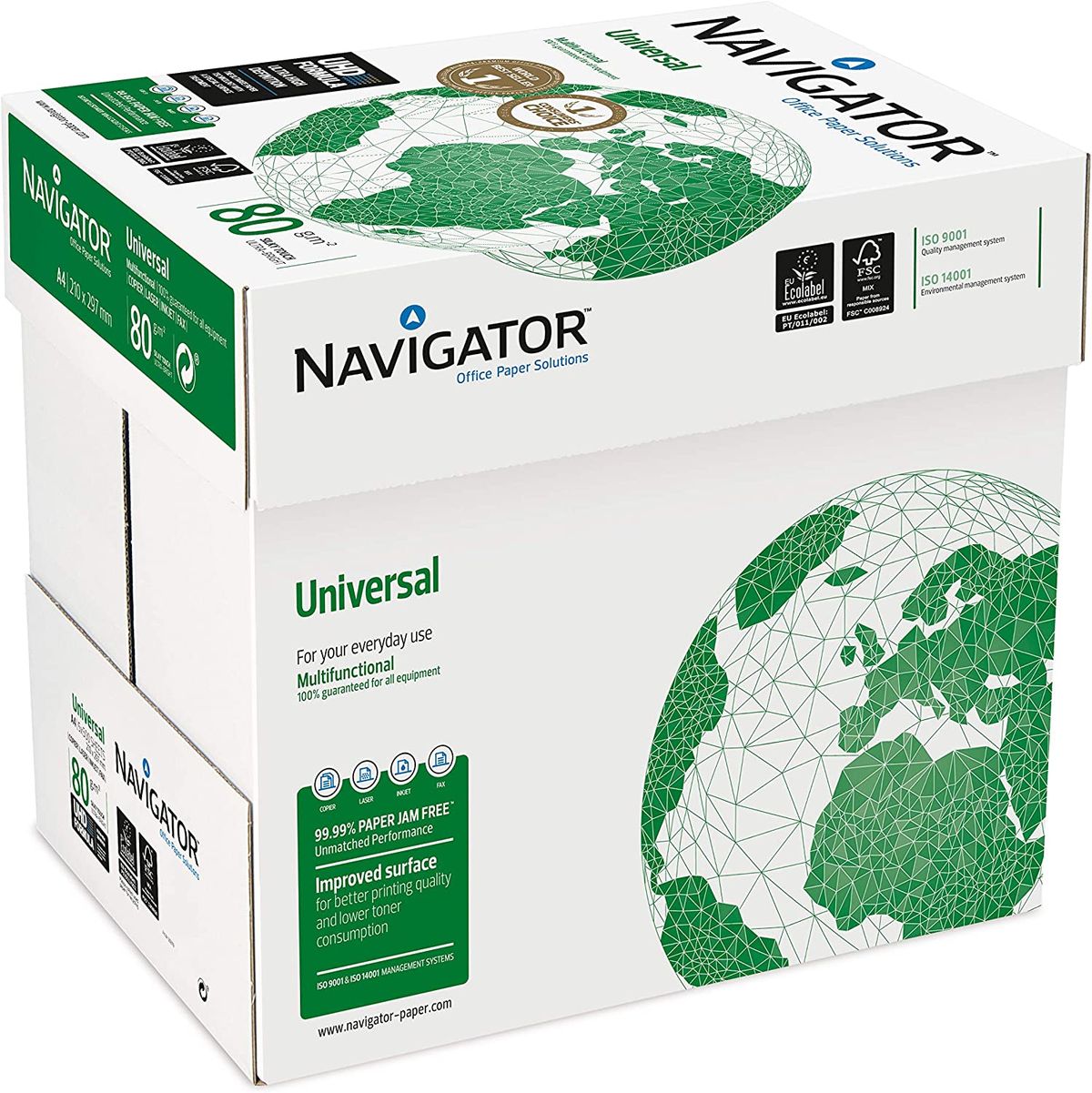 Navigator Paquet de 250 feuilles de papier blanc 160g de format A4  NAVIGATOR - prix pas cher chez iOBURO- prix pas cher chez iOB