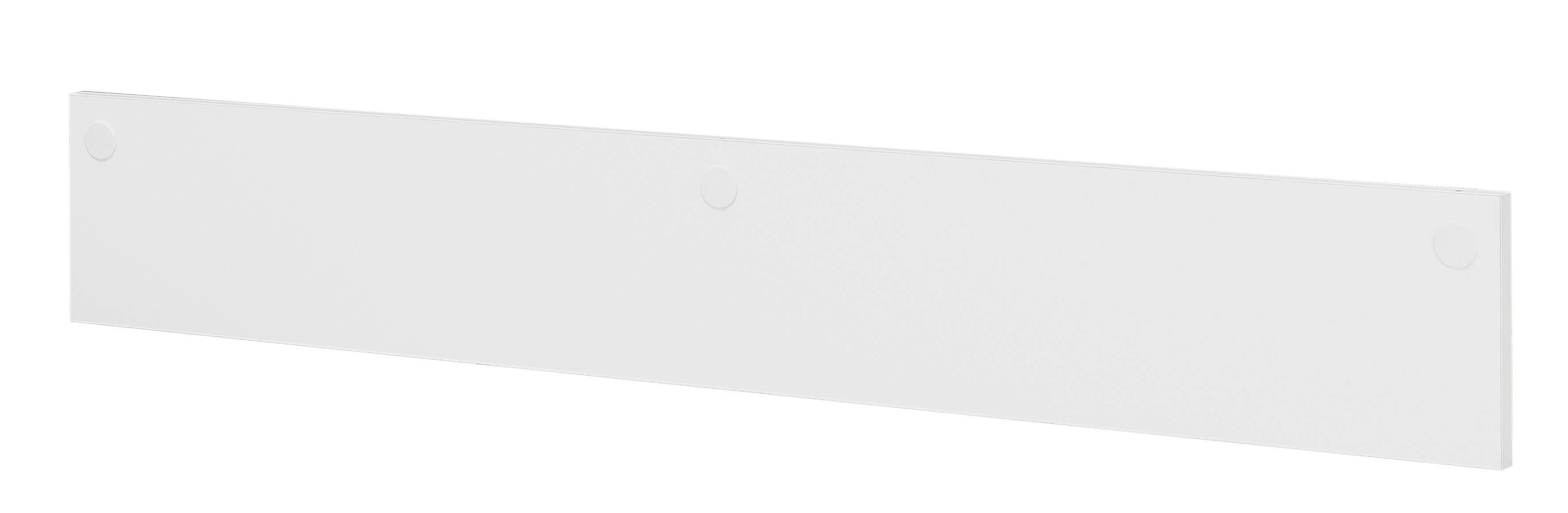 Voile de fond pour bureau XENON - L170 cm - Blanc