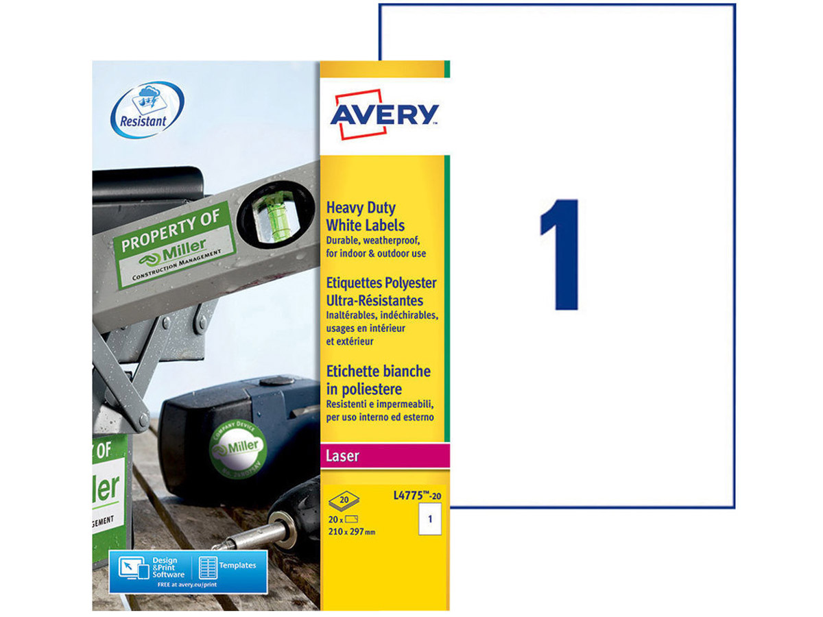 Carta Etichette Avery L7165-500 - 8 Fogli, Bianco, Per Ufficio E Casa - Foto 8