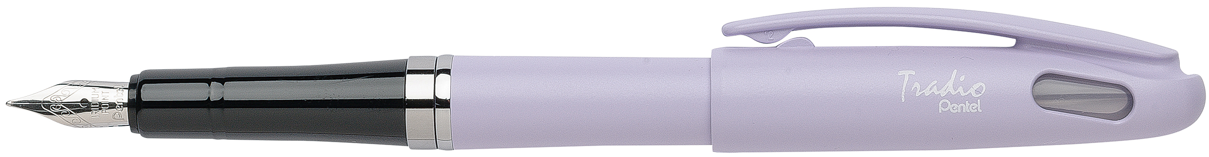 Pentel Tradio Pastel - Stylo plume - corps violet