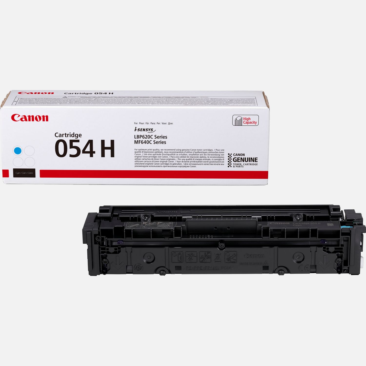 Canon 054H - cyan - cartouche laser d'origine