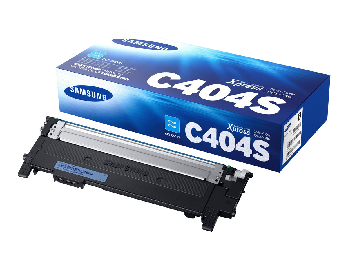 Samsung CLT-404S - cyan - cartouche laser d'origine