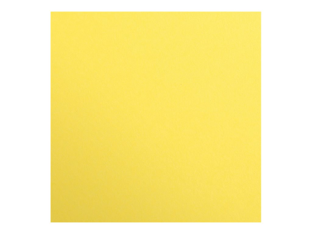 Clairefontaine Maya - Papier à dessin - 50 x 70 cm - 25 feuilles - 270 g/m² - citron