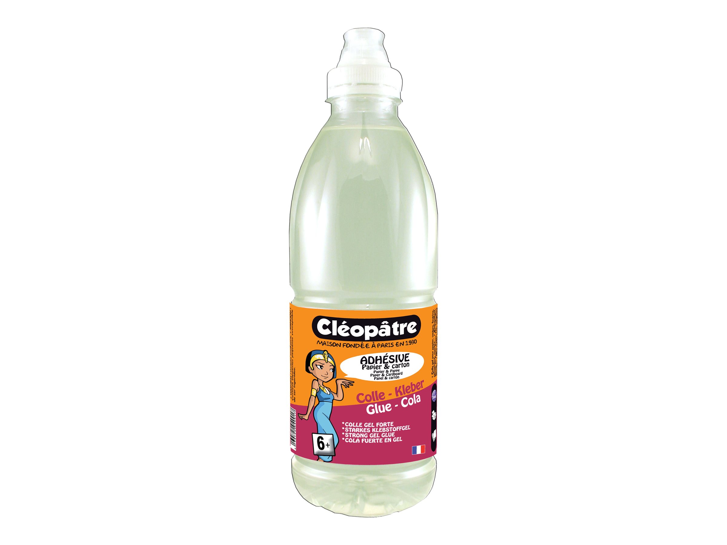 Cléopâtre - Colle transparente adhésive - 1l - spéciale slime Pas Cher